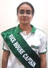Vice Captain - VarshaHouse, Modern Senior Secondary School, Patiala Students Council